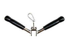 V-bar Tricep Press Down Bar, Pulley Cable Machine Attachment Rotating