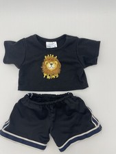 Build A Bear Black Wild Thing Outfit Shirt Pants