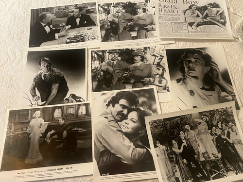 Large Lot Press Kits Photos Photographs Copy Publicity 8x10 Black & White 335