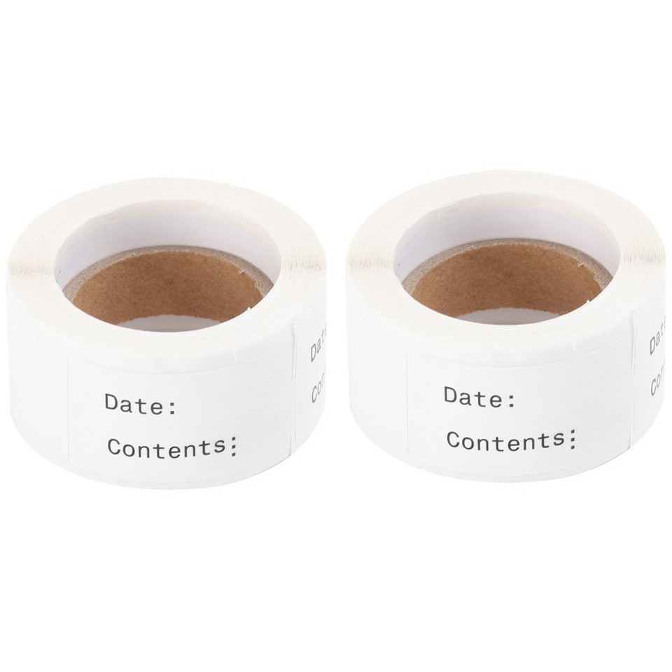 3 PCS Food Date Labelling Kitchen Labels Stickers Dots Identification ...