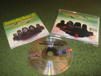 Doomsday News 3 Thrashing East Live (cd) coroner tankard sabbat kreator