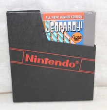 Jeopardy Jr. NES Nintendo Cartridge in a Sleeve Tested WORKS