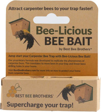 Bee Licious Carpenter Bee Bait, All-Natural, 10 Ml Squeeze Tube