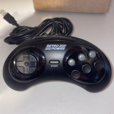 Sega Genesis USB Controller (4-player pack) New PC Raspberry Pi Mac Wired