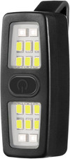 Small Rechargeable EDC Flashlight Clip on Running Lights Gift for Runners Safety