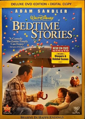 Bedtime Stories (2008) (DVD, 2008) Walt Disney Deluxe Edition Adam Sandler