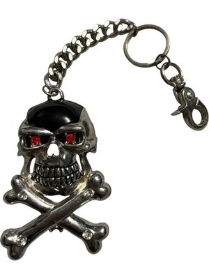 小物 skull wallet chain y2k Vintage Pirates of the Caribbean Wallet Chain Disney Skull Emo