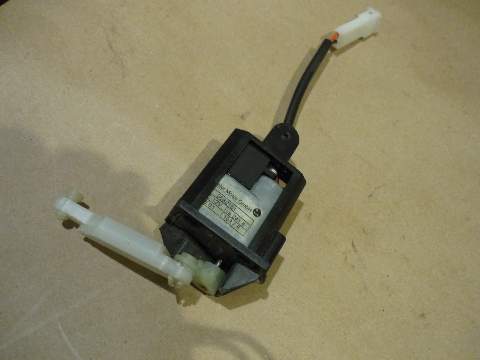 Ferrari 360,430,-Bulher Actuator Motor & Brackets for Evap Box-P/N 66207300