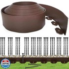 Garden Edging Kit Flexible Lawn Edging, Landscape Edging Border 33 FT with 30