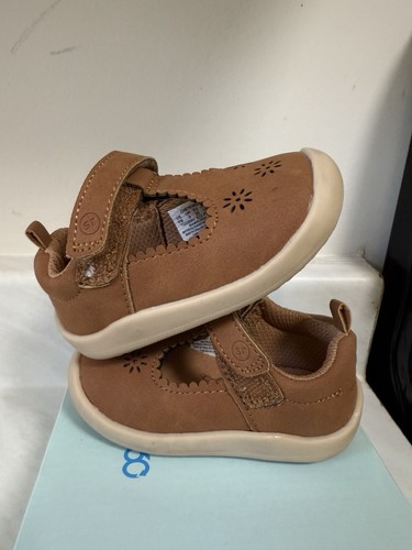 Stride Rite 360 Toddler Girl Cheyenne Brown Mary Janes Size 4 - Picture 5 of 10
