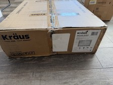 Kraus KWT310-33/5.5 Kore 33 Workstation Drop-In Topmount Single - Stainless