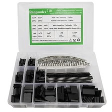 710 PCS 2.54mm Jumper Wire Cable Female Connector 40 Pin Header Kit