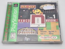 Namco Museum Vol. 1 (PS1, 1995) Greatest Hits CIB Tested W Manual Retro