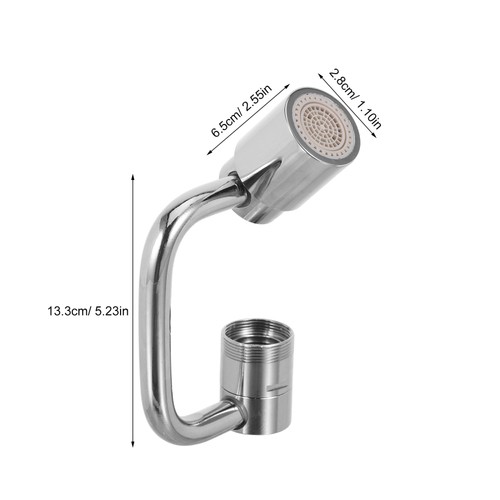 Rotating Faucet Extender for Kitchen Sink Heavy Duty Splash Filter Extension - Picture 2 of 12
