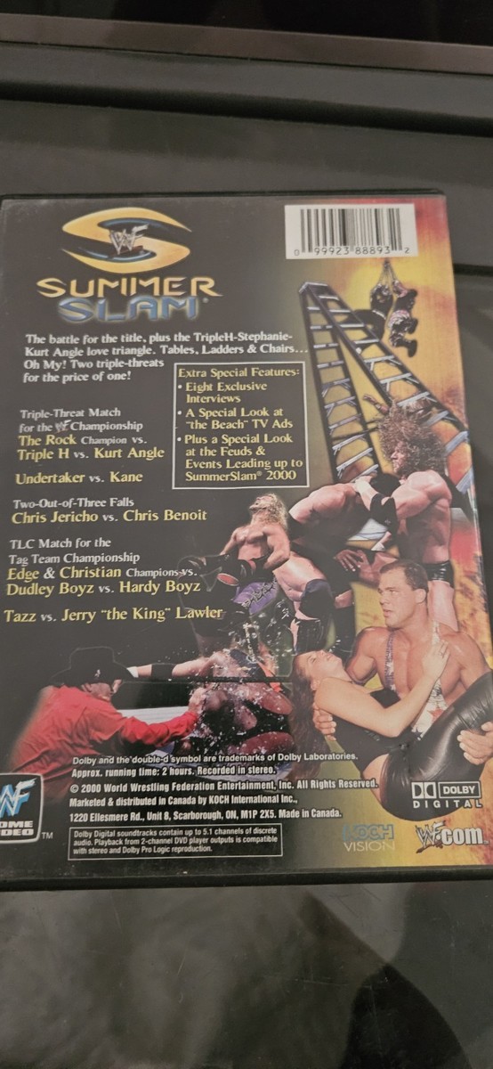 Buy WWF - Summerslam 2000 (DVD, 2000) online | eBay