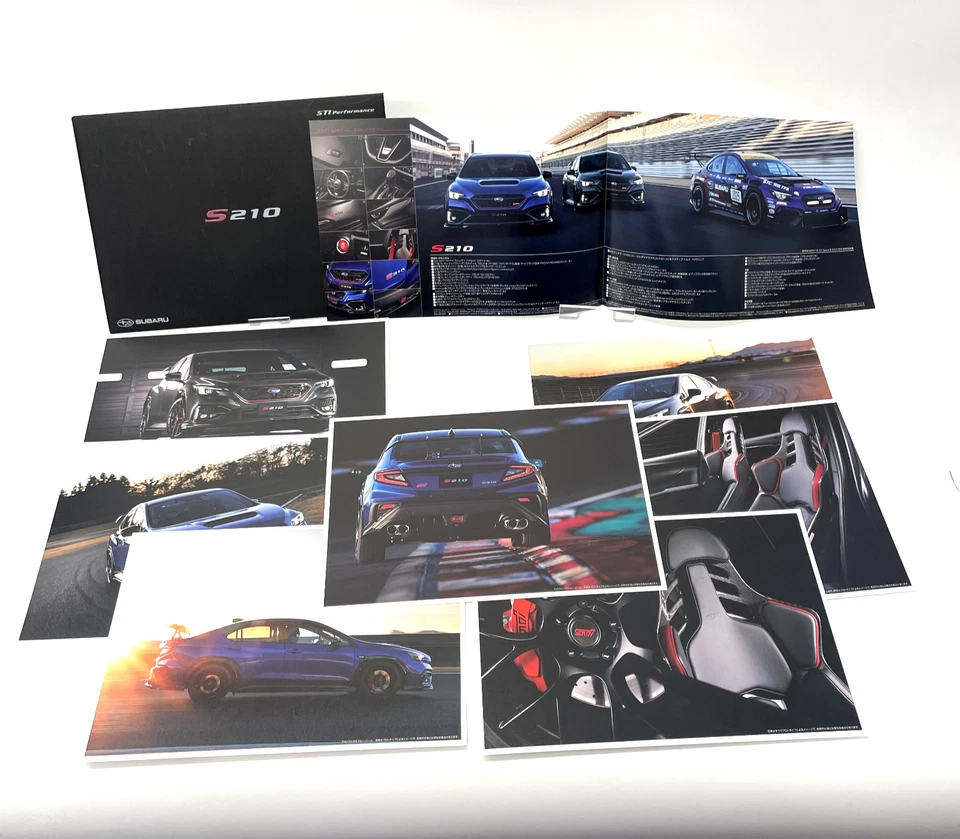 Subaru S210 Brochure Catalog - STI Performance Envelope + 7 Prints (Japanese) - Image 4 of 4