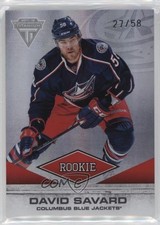 2011-12 Panini Titanium Rookie 27/58 David Savard #125 f3p