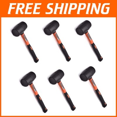 Lightweight Rubber Mallet with Ergonomic Handle