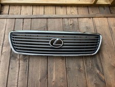 2001-2003 Lexus Ls430 Front Upper Hood Chrome Grille Emblem Oem