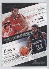 2012-13 Prestige Connections Nick Young OJ Mayo #11 0ah