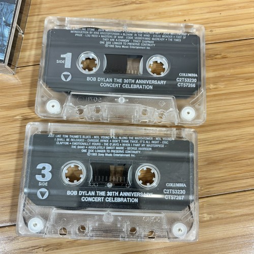 BOB DYLAN - 30th Anniversary Concert Celebration - 2 Cassette Set - Columbia OOP - Picture 7 of 7