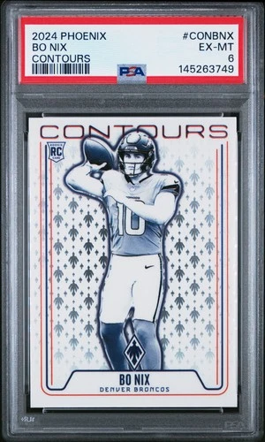 2024 PANINI PHOENIX CONTOURS #CONBNX BO NIX ROOKIE RC PSA 6
