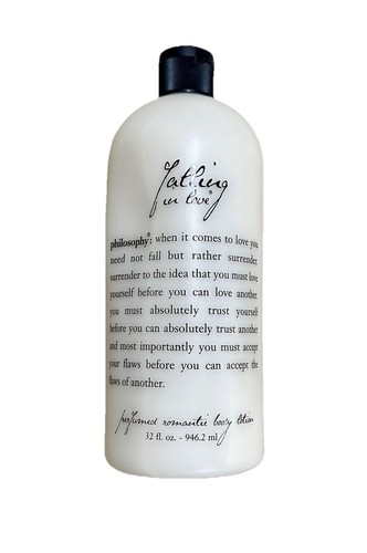 Philosophy Falling In Love 32 Oz. parfümierte Bodylotion neu unversiegelt ohne Pumpe