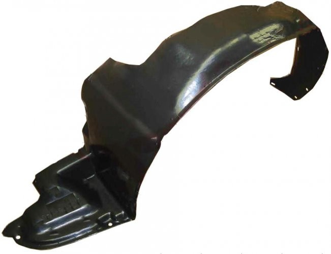 Pare-boue d'aile avant gauche pour Hyundai Lantra 1990-1995 en plastique ABS noir