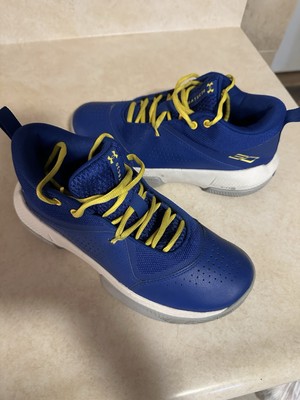 Size 4.5 youth - Under Armour SC 3Zero 4 Royal Blue