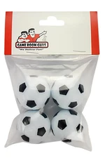 Universal Replacement Foosballs- Soccer Ball Style- Set of 4