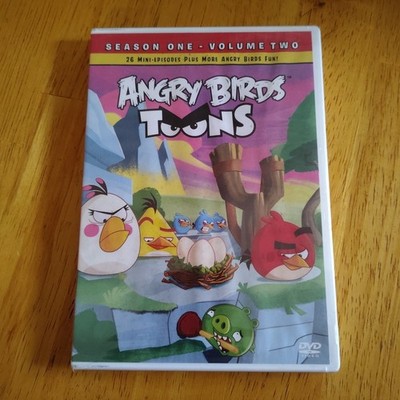 Angry Birds Toons Season 1 Vol. 2 DVD 2014 New Sealed 26 Mini-Episodes Sony Kids