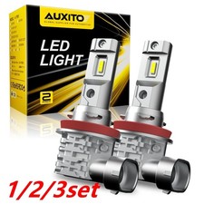 1/2set H11 H8 LED Fog light Bright Bulb 6500K White Kit 360000LM HIGH/LOW B