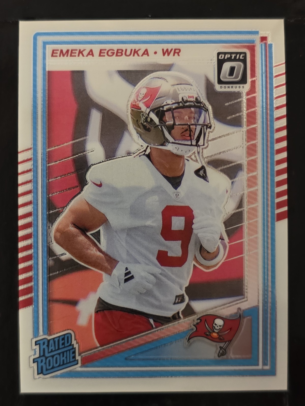 2025 Panini Donruss Optic Football NFL Rated Rookie Emeka Egbuka #265 (RC)