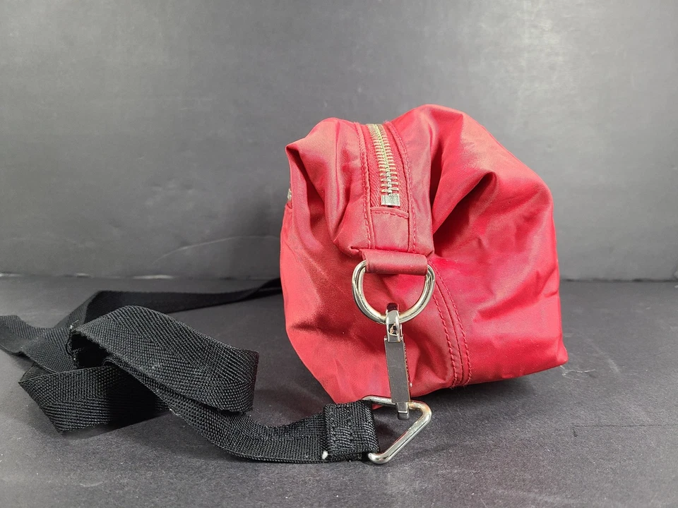 Bimba Y Lola Medium Banana Crossbody Bag Zip Closure Red - Image 3 of 4