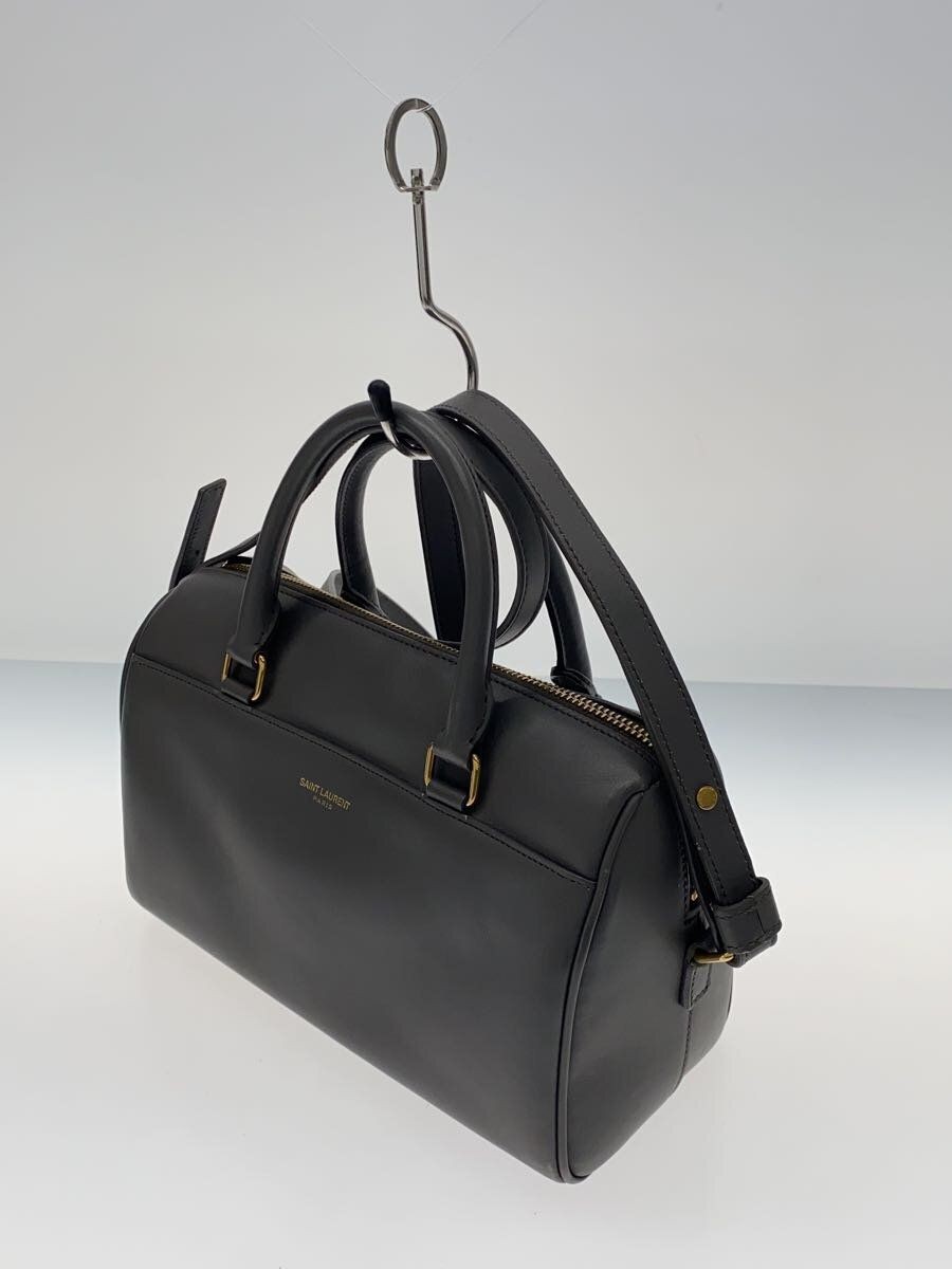 BORSA A TRACOLLA SAINT LAURENT CLASSIC BABY DUFFLE PELLE GRIGIO CLD330958 usata