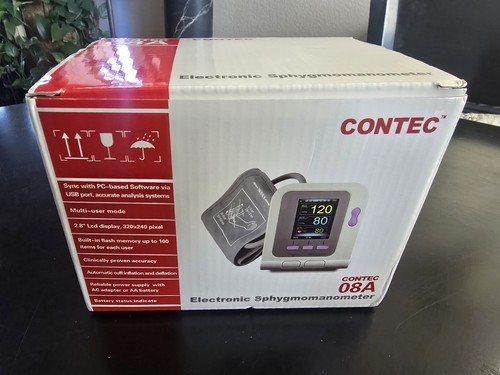 CONTEC 08A Digital upper Arm Blood Pressure Monitor Machine Adult BP Cuff+USB+SW