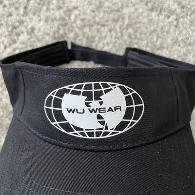 🔴2 Wu-Tang Hats Visors Wu Wear Logo Black White Final Chamber Rza