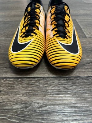 Nike Mercurial Veloce III FG 831964-801 Yellow Black Soccer Cleats
