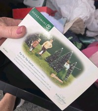 NIB Dept 56 Par For The Course GOLF Dickens Village Figurine Set
