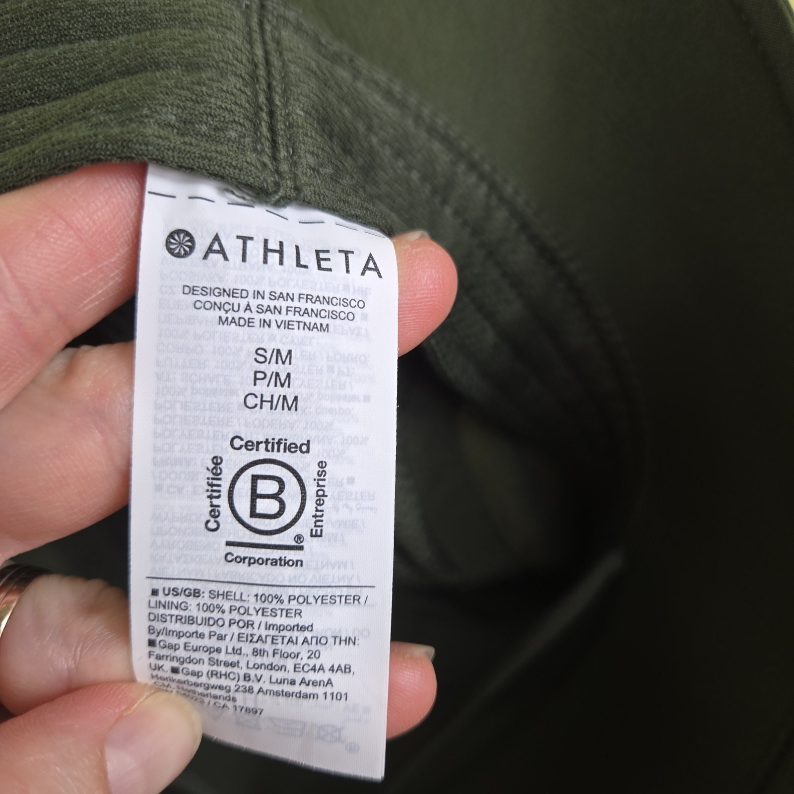 Athleta Excursion Bucket Hat Small/Medium Green H… - image 6