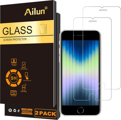 Screen Protector for Iphone SE 2020/2022 2Pack 0.33Mm 4.7 Inch Tempered
