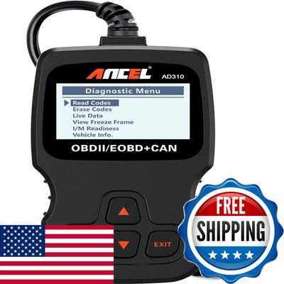 Ancel Ad310 Classic Enhanced Universal Obd Ii Scanner Car Engine Fault Code