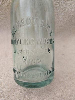 Albert Lea Bottling Works 8oz Blob Bottle