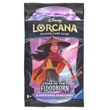 Disney Lorcana Rise Of The Floodborn Booster Pack 12 Karten Englisch