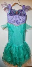 Disney The Little Mermaid Ariel Girls Costume Dress Size M 7-8 Deluxe