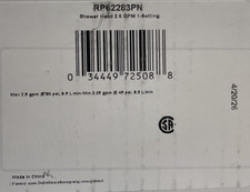 Delta RP62283PN Single-Setting Raincan Shower Head - Polished Nickel