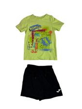 Boys Outfit Bundle Age 5–6 Dinosaur T Shirt & Joma Shorts Summer Set