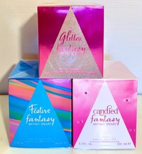 Bundle Lot x3, Britney Spears Perfume Assorted Fantasy Glitter, Festive, Candied