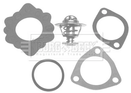 Termostato liquido di raffreddamento adatto a Nissan Sunny Mk III Liftback (N14) 2.0 D BORG & BECK - Immagine 2 di 4