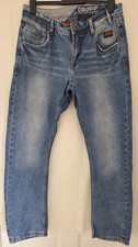 Men's Cropp Blue Streetwear Comfort Fit Jeans 34w 32L Vgc rockabilly